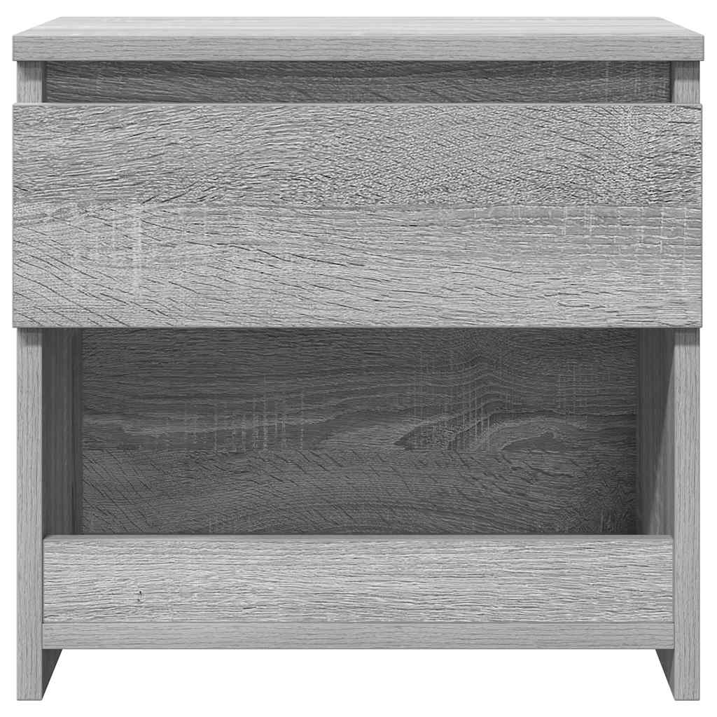 vidaXL Nachttisch Grau Sonoma 40x30x39 cm Holzwerkstoff