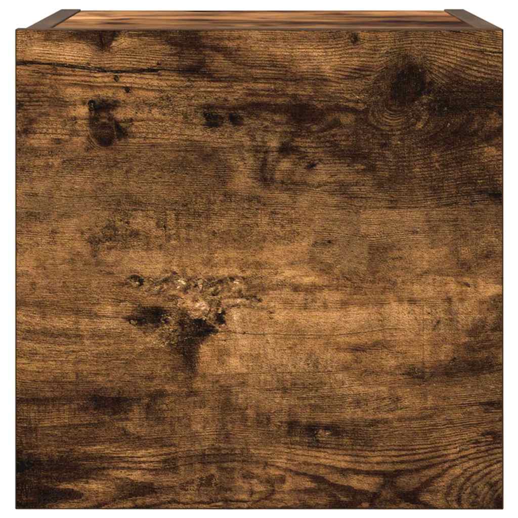 vidaXL TV-Wandschrank Räuchereiche 30,5x30x30 cm