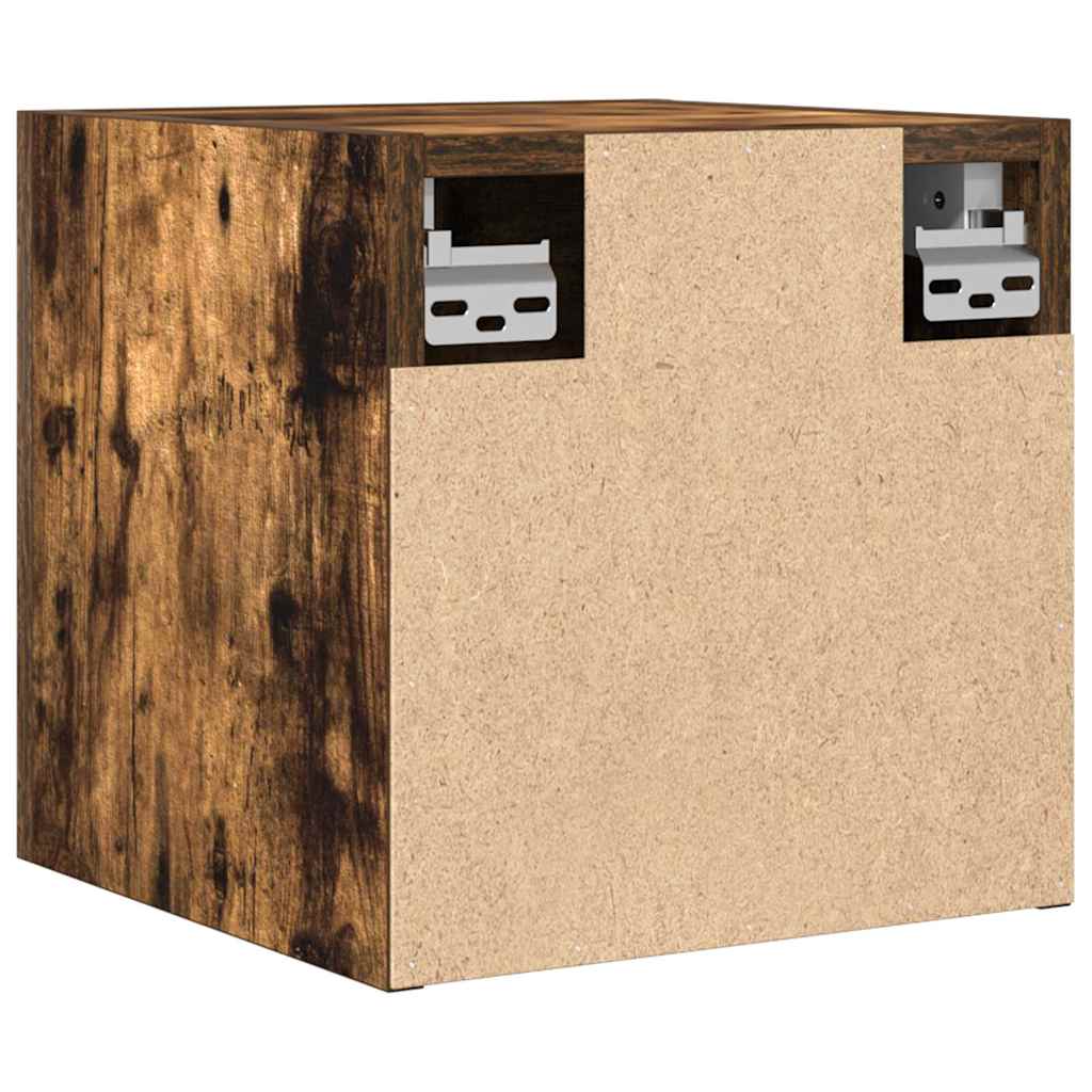 vidaXL TV-Wandschrank Räuchereiche 30,5x30x30 cm
