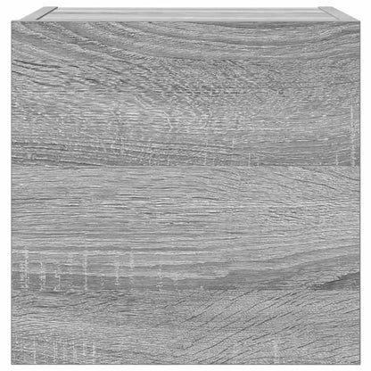 vidaXL TV-Wandschränke 2 Stk. Grau Sonoma 30,5x30x30 cm