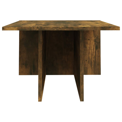 vidaXL Couchtisch Räuchereiche 111,5x50x33 cm Holzwerkstoff