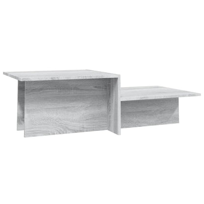 vidaXL Couchtisch Grau Sonoma 111,5x50x33 cm Holzwerkstoff