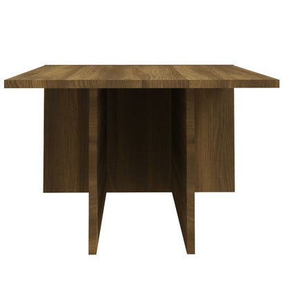 vidaXL Couchtisch Braun Eichen-Optik 111,5x50x33 cm Holzwerkstoff