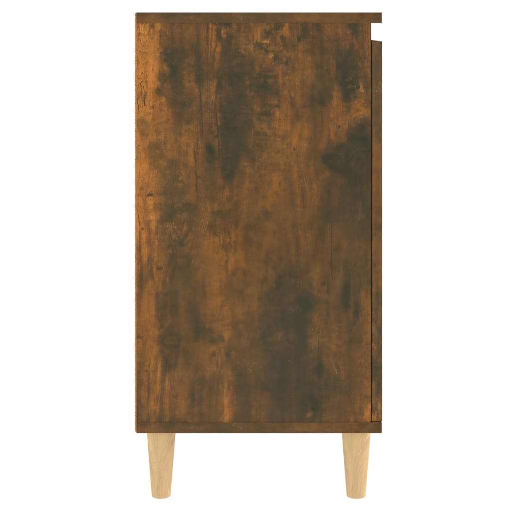 vidaXL Sideboard Räuchereiche 60x35x70 cm Holzwerkstoff