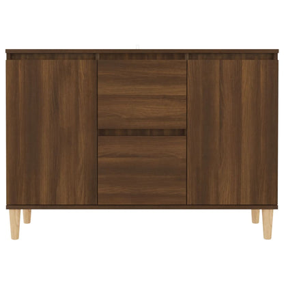 vidaXL Sideboard Braun Eichen-Optik 103,5x35x70 cm Holzwerkstoff