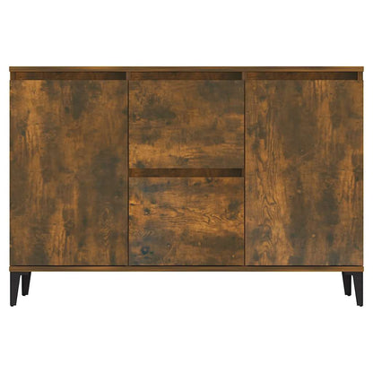 Sideboard Räuchereiche 102x35x70 cm Holzwerkstoff