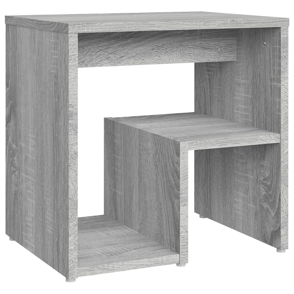 vidaXL Nachttische 2 Stk. Grau Sonoma 40x30x40 cm Holzwerkstoff