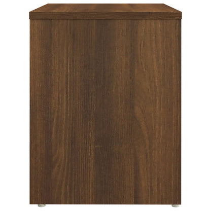 vidaXL Nachttische 2 Stk. Braun Eichen-Optik 40x30x40 cm Holzwerkstoff