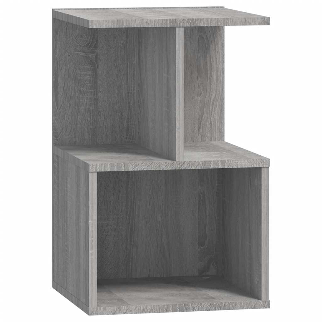 vidaXL Nachttische 2 Stk. Grau Sonoma 35x35x55 cm Holzwerkstoff
