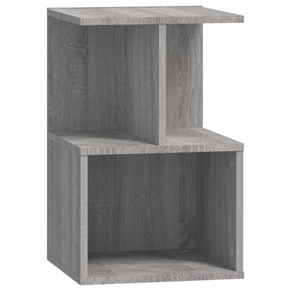vidaXL Nachttische 2 Stk. Grau Sonoma 35x35x55 cm Holzwerkstoff