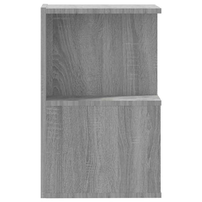 vidaXL Nachttische 2 Stk. Grau Sonoma 35x35x55 cm Holzwerkstoff
