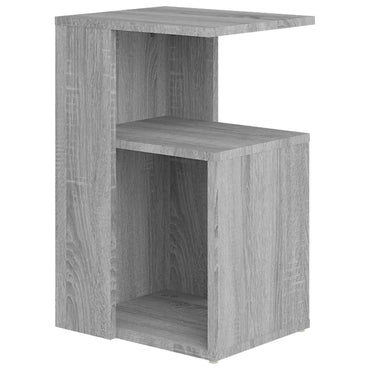 vidaXL Table d'appoint gris sonoma 36x30x56 cm en bois d'ingénierie