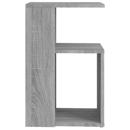 vidaXL Table d'appoint gris sonoma 36x30x56 cm en bois d'ingénierie