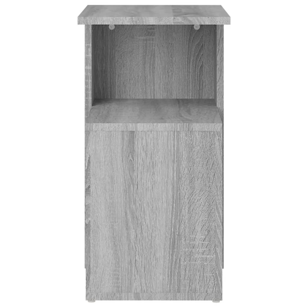 vidaXL Table d'appoint gris sonoma 36x30x56 cm en bois d'ingénierie