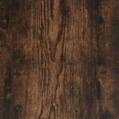vidaXL Table basse chêne fumé 90x60x31 cm en bois d'ingénierie