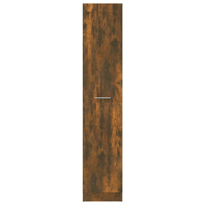 vidaXL Apothekerschrank Räuchereiche 30x42,5x150 cm Holzwerkstoff