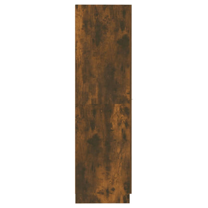 vidaXL Apothekerschrank Räuchereiche 30x42,5x150 cm Holzwerkstoff