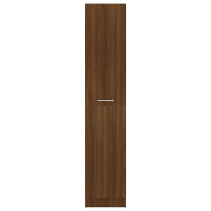 vidaXL Apothekerschrank Braun Eichen-Optik 30x42,5x150cm Holzwerkstoff