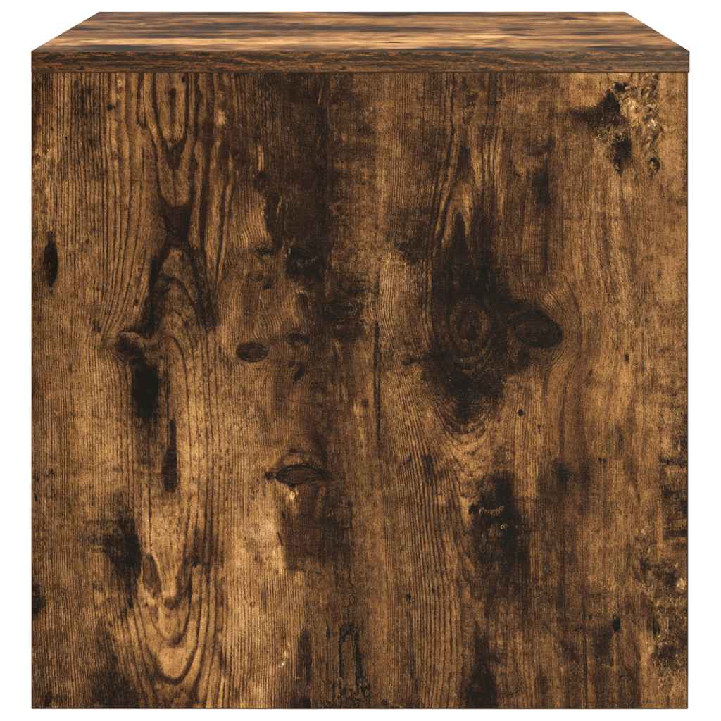 vidaXL Tables gigognes 3 pcs Chêne fumé Bois d'ingénierie
