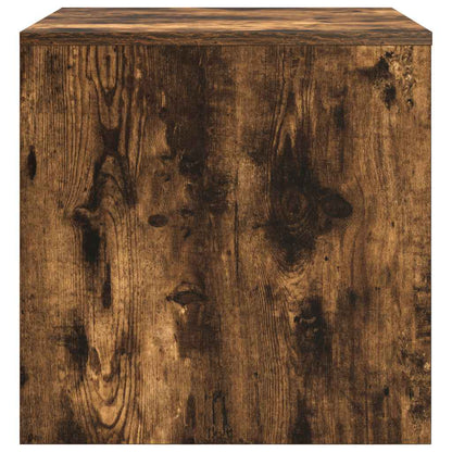 vidaXL Tables gigognes 3 pcs Chêne fumé Bois d'ingénierie