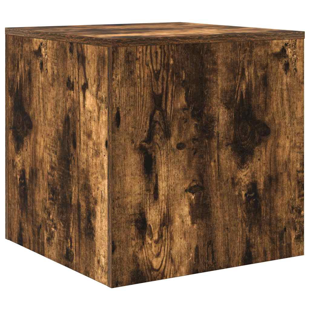 vidaXL Tables gigognes 3 pcs Chêne fumé Bois d'ingénierie
