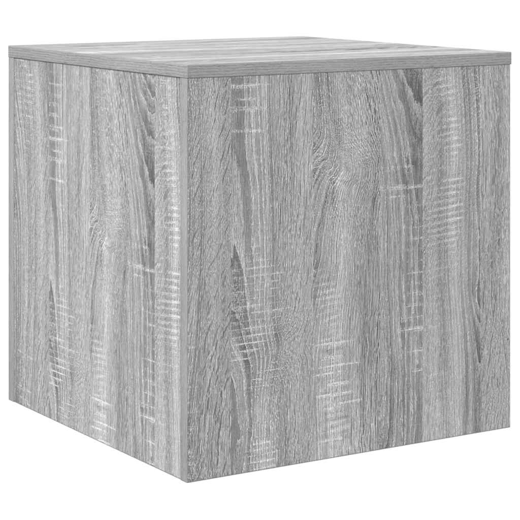 vidaXL Tables gigognes 3 pcs Gris Sonoma Bois d'ingénierie