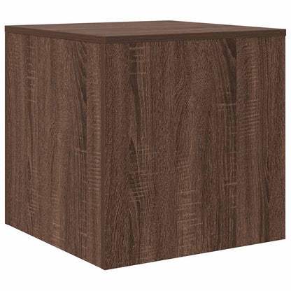 vidaXL Tables gigognes 3 pcs Marron aspect chêne Bois d'ingénierie