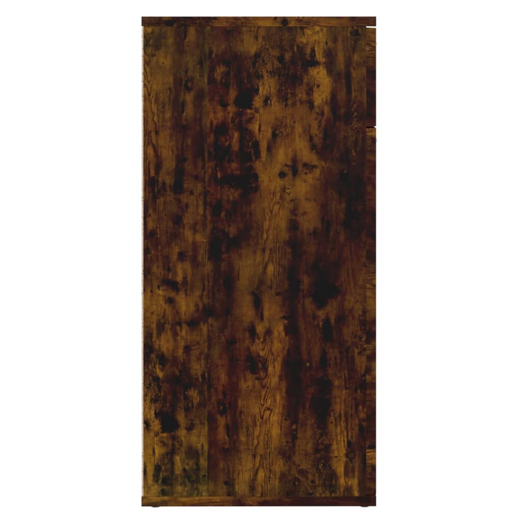 vidaXL Sideboard Räuchereiche 80x36x75 cm Holzwerkstoff