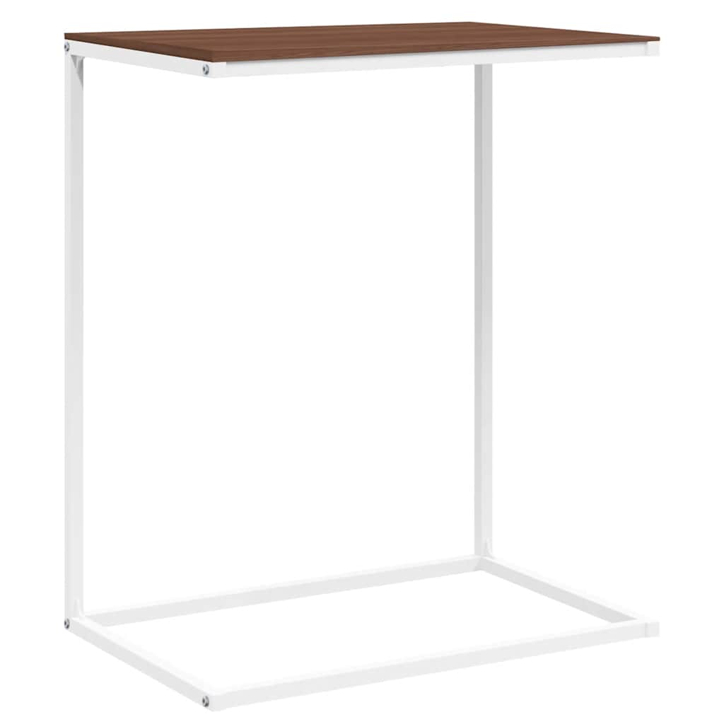 vidaXL Beistelltisch Weiß 55x35x66 cm Holzwerkstoff