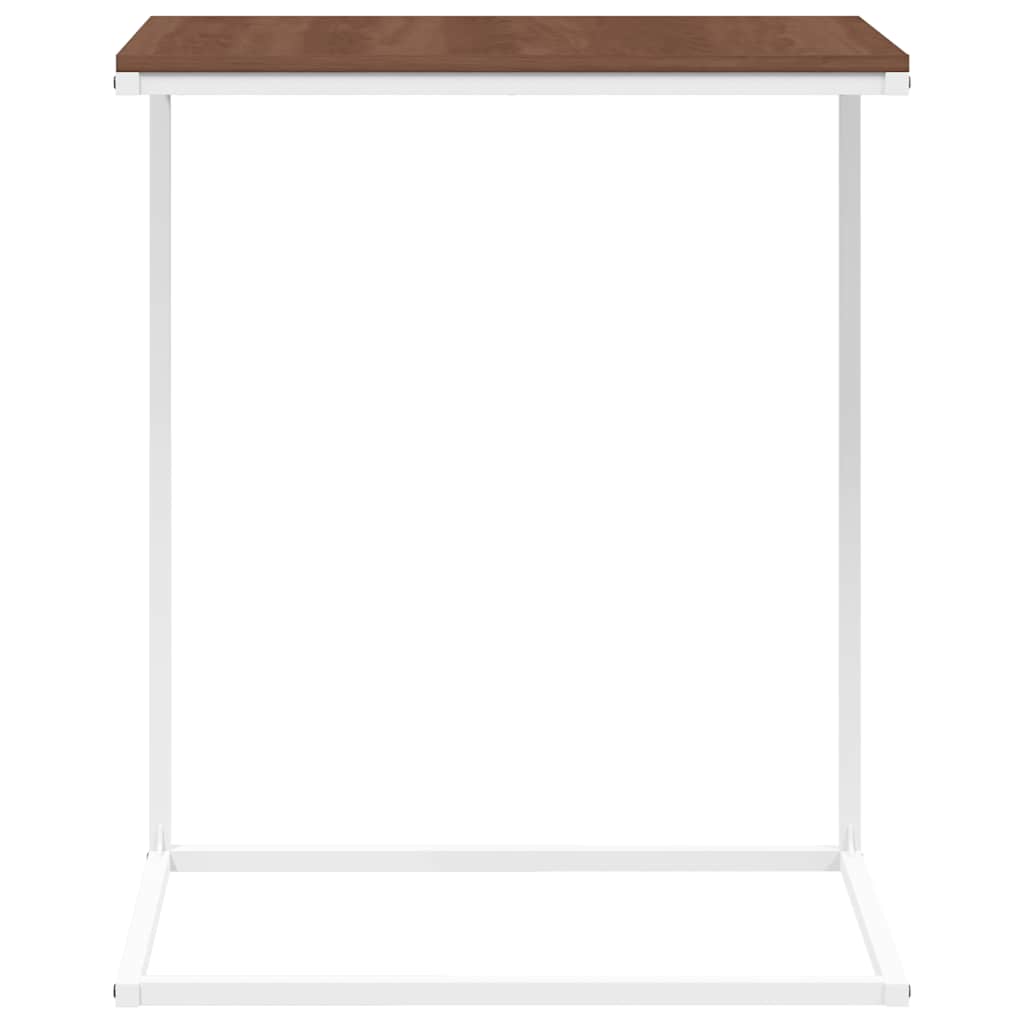 vidaXL Beistelltisch Weiß 55x35x66 cm Holzwerkstoff