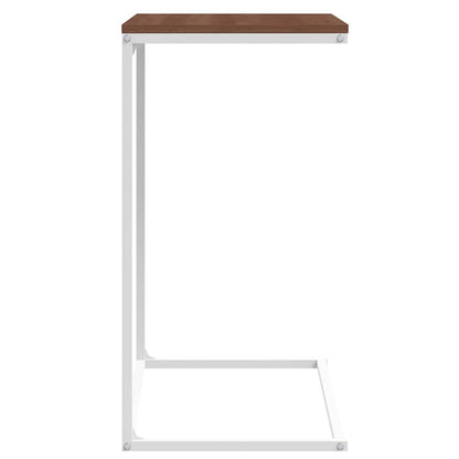vidaXL Beistelltisch Weiß 55x35x66 cm Holzwerkstoff