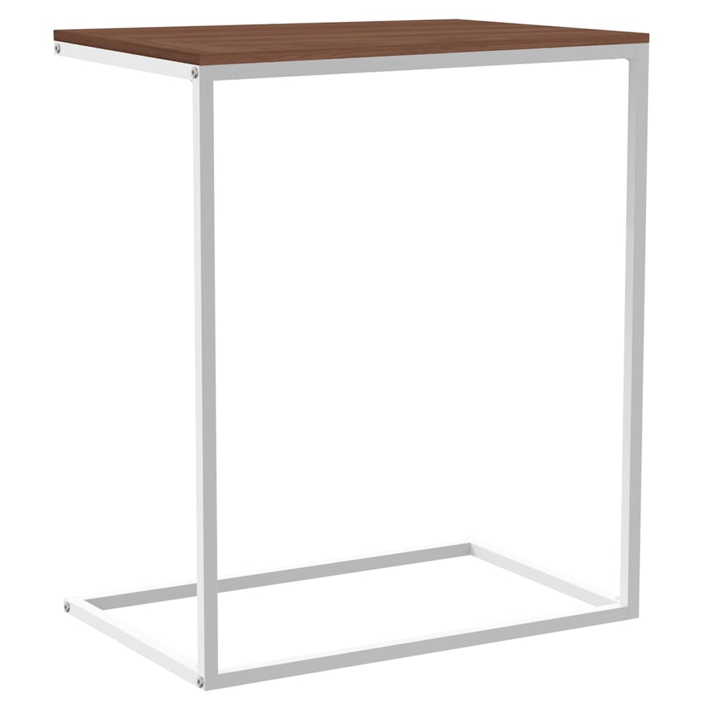 vidaXL Beistelltisch Weiß 55x35x66 cm Holzwerkstoff