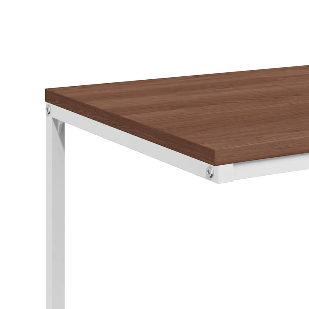 vidaXL Beistelltisch Weiß 55x35x66 cm Holzwerkstoff