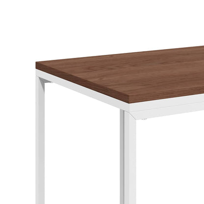 vidaXL Beistelltisch mit Rollen Weiß 40x30x63,5 cm Holzwerkstoff