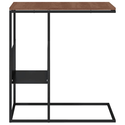 vidaXL Beistelltisch Schwarz 55x36x59,5 cm Holzwerkstoff