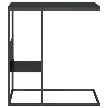 vidaXL Beistelltisch Schwarz 55x36x59,5 cm Holzwerkstoff