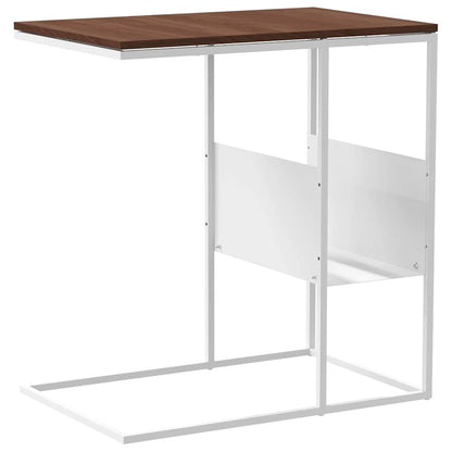 vidaXL Beistelltisch Weiß 55x36x59,5 cm Holzwerkstoff
