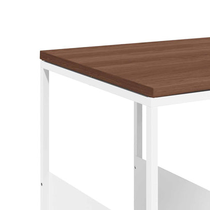 vidaXL Beistelltisch Weiß 55x36x59,5 cm Holzwerkstoff