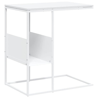 vidaXL Beistelltisch Weiß 55x36x59,5 cm Holzwerkstoff