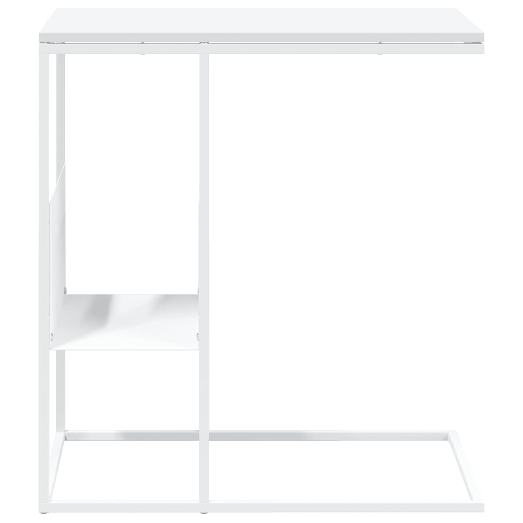 vidaXL Beistelltisch Weiß 55x36x59,5 cm Holzwerkstoff