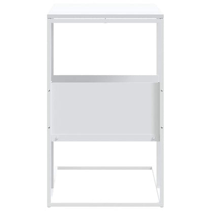 vidaXL Beistelltisch Weiß 55x36x59,5 cm Holzwerkstoff