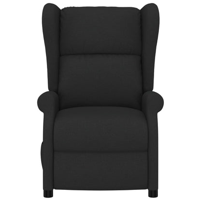 vidaXL Fauteuil inclinable électrique noir en tissu