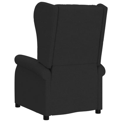 vidaXL Fauteuil inclinable électrique noir en tissu
