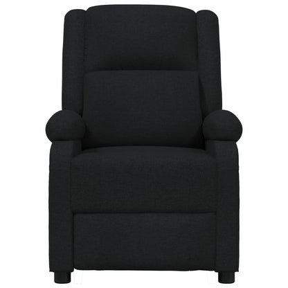 vidaXL Relaxsessel Elektrisch Schwarz Stoff