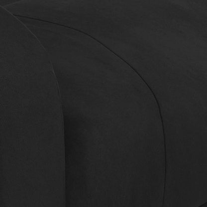 vidaXL Fauteuil relax électrique velours noir