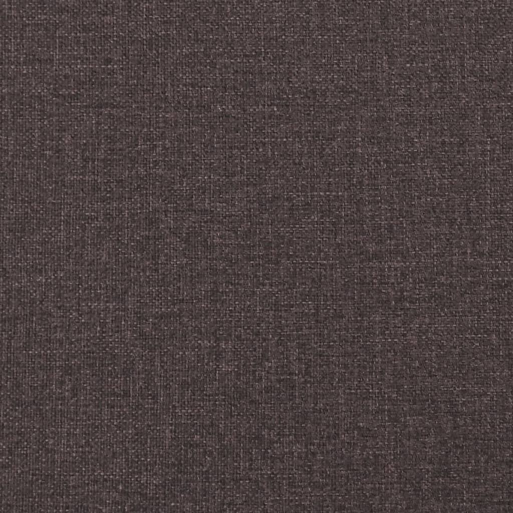 vidaXL Fauteuil relax électrique marron foncé en tissu
