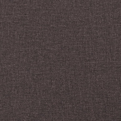 vidaXL Fauteuil relax électrique marron foncé en tissu