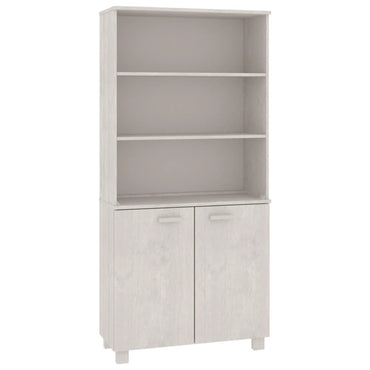 vidaXL Buffet haut HAMAR Pin massif Blanc