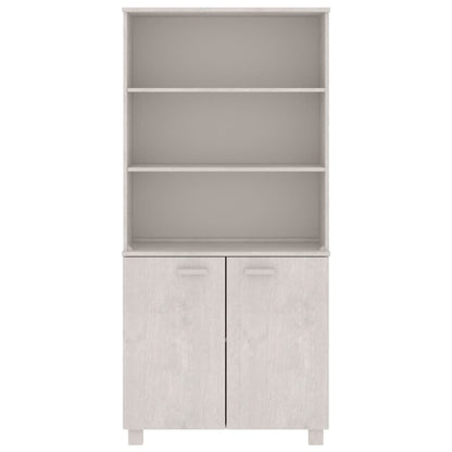 vidaXL Buffet haut HAMAR Pin massif Blanc