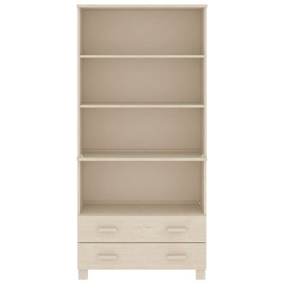 vidaXL Highboard HAMAR Massivholz Kiefer Honigbraun